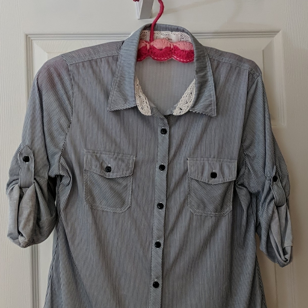 3/4 sleeve blouse